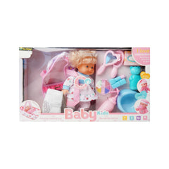 YL346A-9 KIDS BABY DOLL WITH ACC Default Title - MamasJan Toys