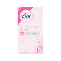 VEET SHEA BUTTER BODY WAX STRIPS 20PC NORMAL SKIN Default Title - MamasJan haircare