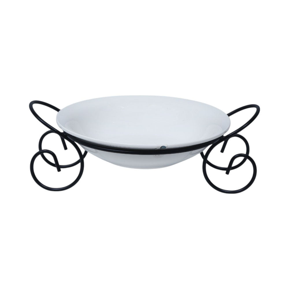 DISH WITH STAND SYMPHONY ES3851 Default Title - MamasJan Crockery