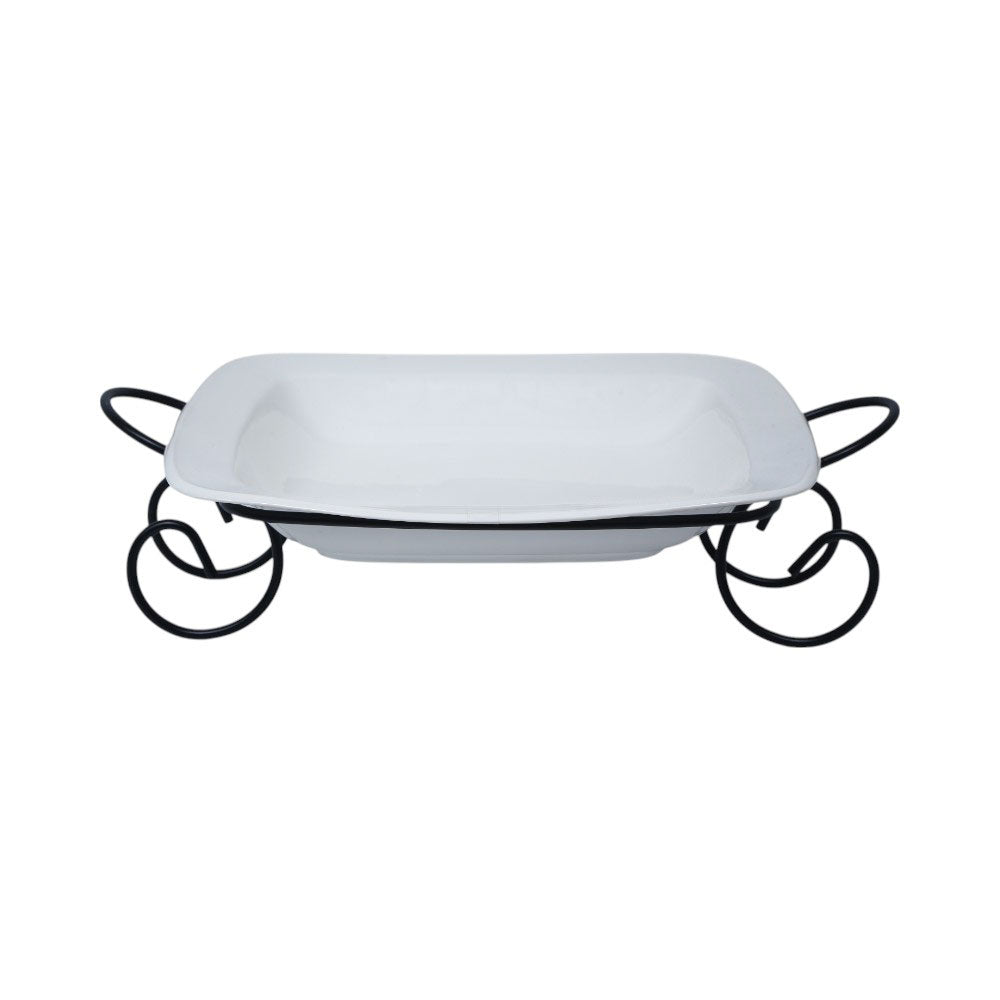 DISH SERVING SYMPHONY ES3852 BASIC Default Title - MamasJan Crockery