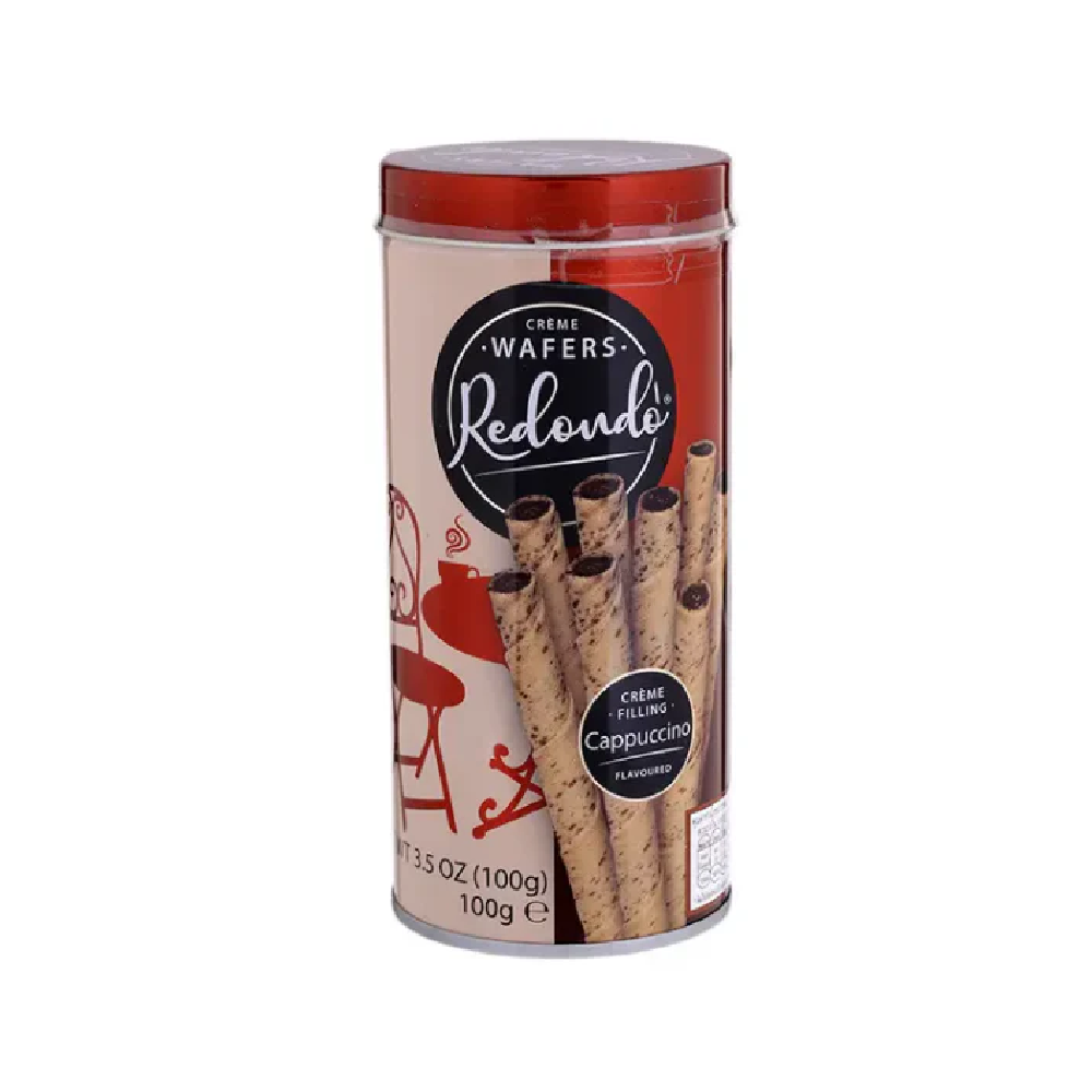 REDONDO WAFER CHOCOLATE STICK CAPPUCCINO 100 GM Default Title - MamasJan Grocery Food