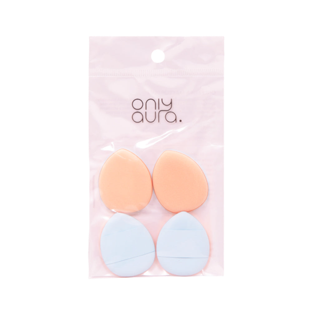 ONLY AURA BEAUTY FINGER PUFF-08 4PC Default Title - MamasJan Makeup