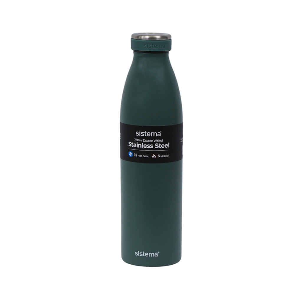 BOTTLE STEEL SISTEMA 750 ML 575 Default Title - MamasJan Crockery