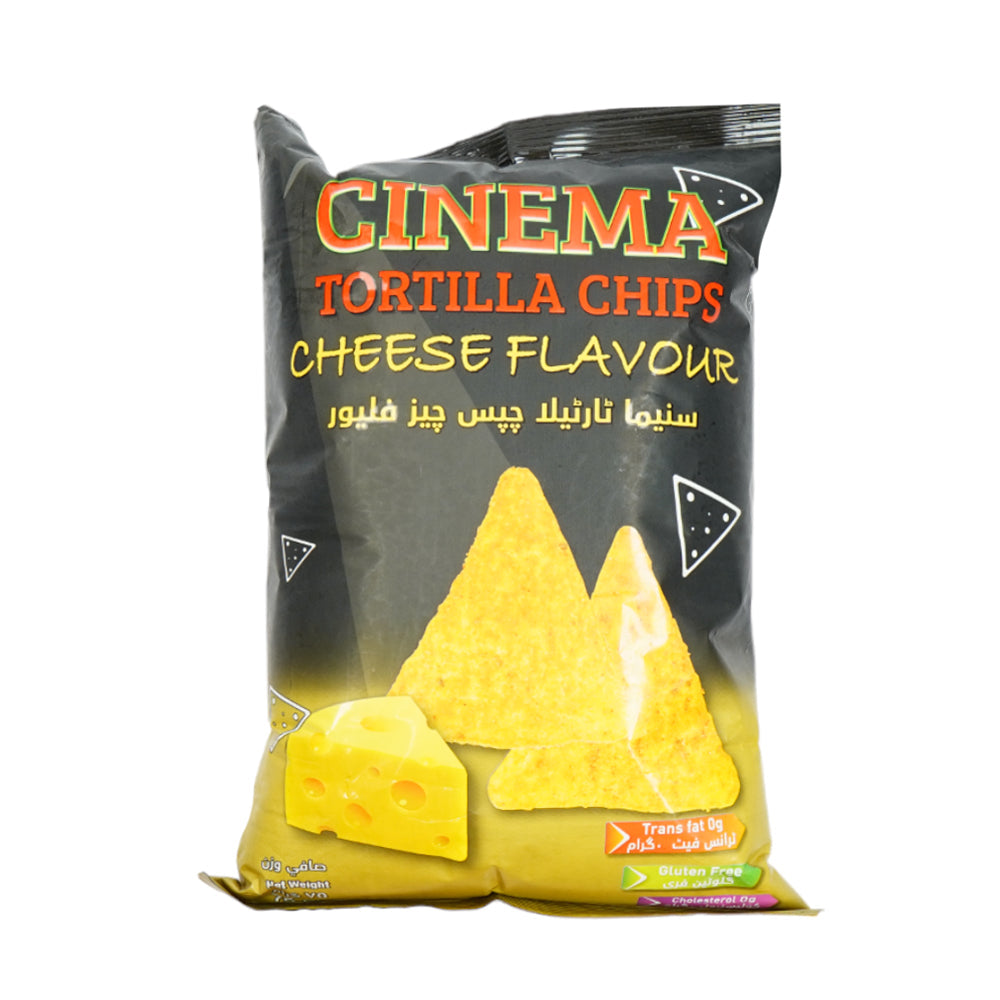 CINEMA TORTILLAS CHEESE CHIPS 75GM Default Title - MamasJan Grocery