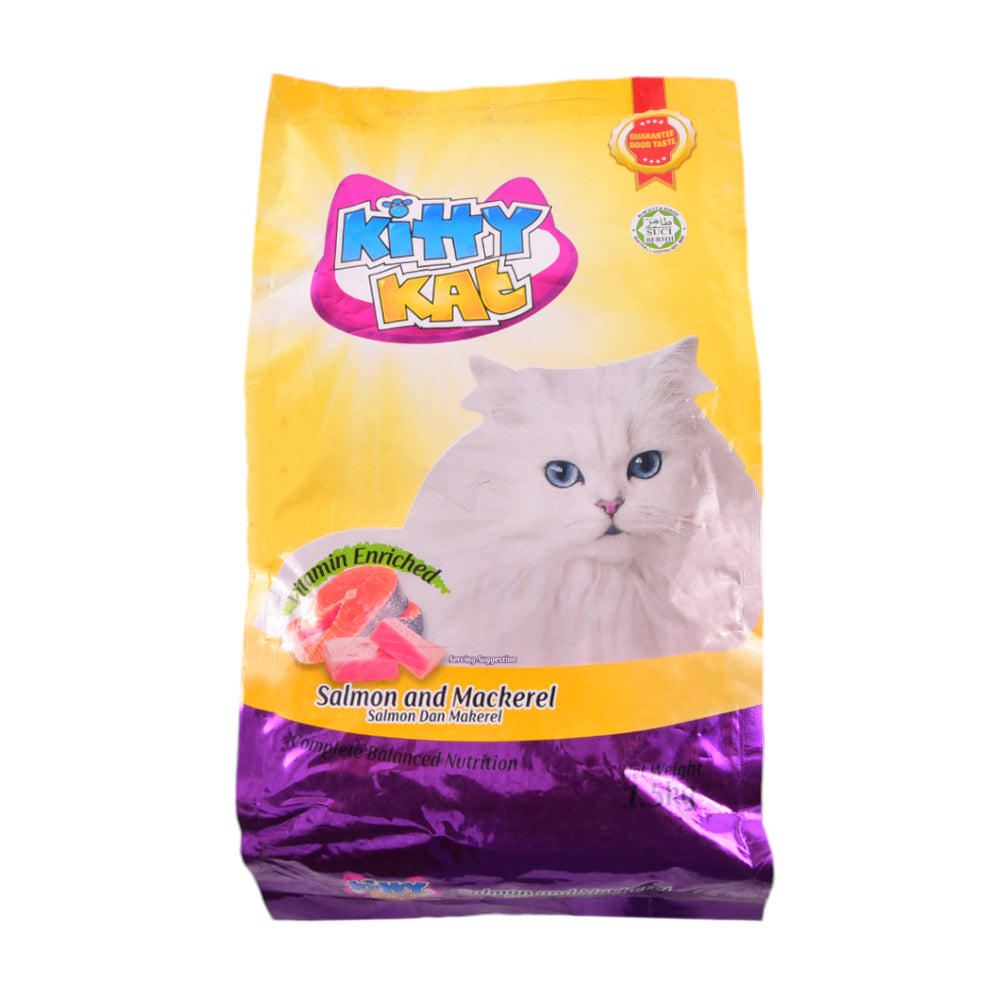 KITTY KAT SALMON AND MACKEREL VITAMIN ENRICHED 1.5KG Default Title - MamasJan Grocery Nonfood