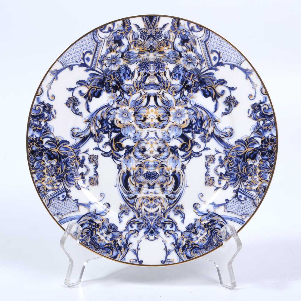 PLATE QUARTER ROYAL BISTRO 8INCH 706 Default Title - MamasJan Crockery