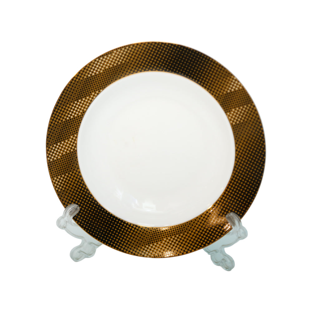 PLATE DEEP ROYAL BISTRO DP-206 BASIC Default Title - MamasJan Crockery