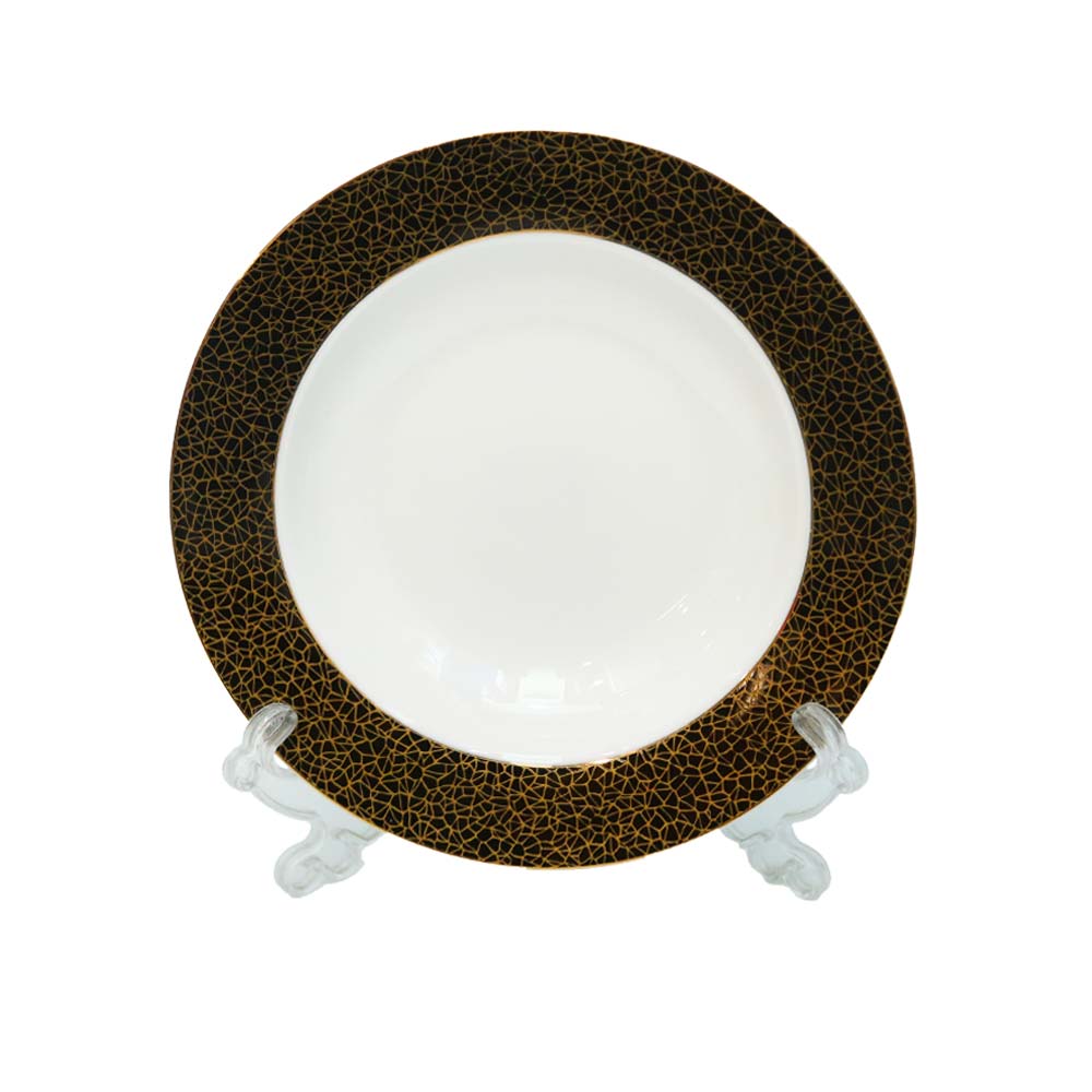 PLATE DEEP ROYAL BISTRO DP-207 BASIC Default Title - MamasJan Crockery