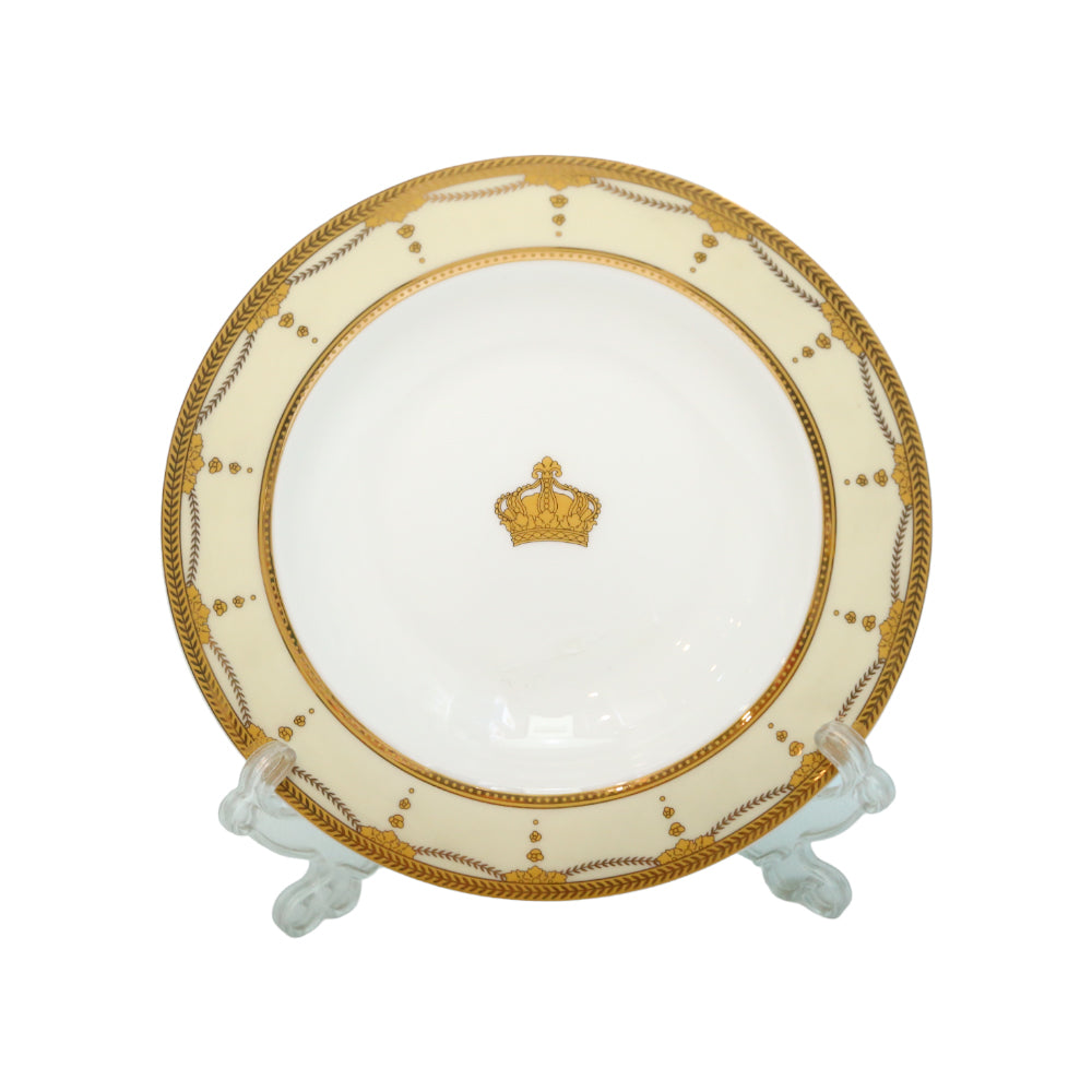DEEP PLATE ROYAL BISTRO DP-904Y Default Title - MamasJan Crockery