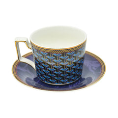 CUP & SAUCER SET ROYAL BISTRO 12PC 12-WJ-201B BASIC Default Title - MamasJan Crockery