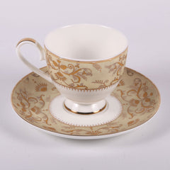 CUP & SAUCER SET ROYAL BISTRO 12PC 12-SO1-692Y BASIC Default Title - MamasJan Crockery