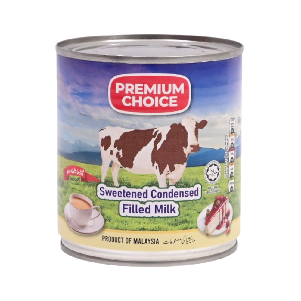 PREMIUM CHOICE CONDENSED FILLED MILK 390 GM Default Title - MamasJan GroceryFoods