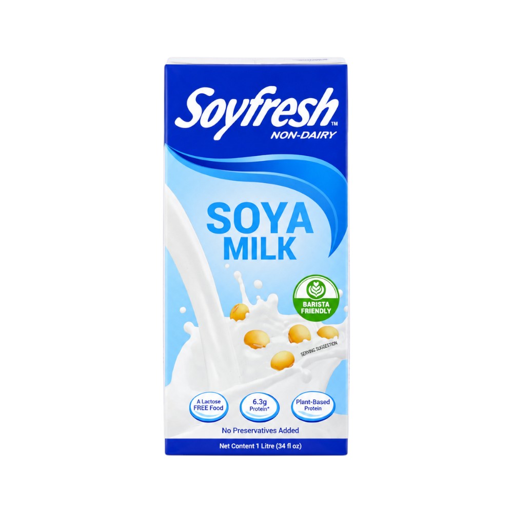 SOY FRESH SOYA MILK ADDED CALCIUM 1 LTR Default Title - MamasJan GroceryFoods