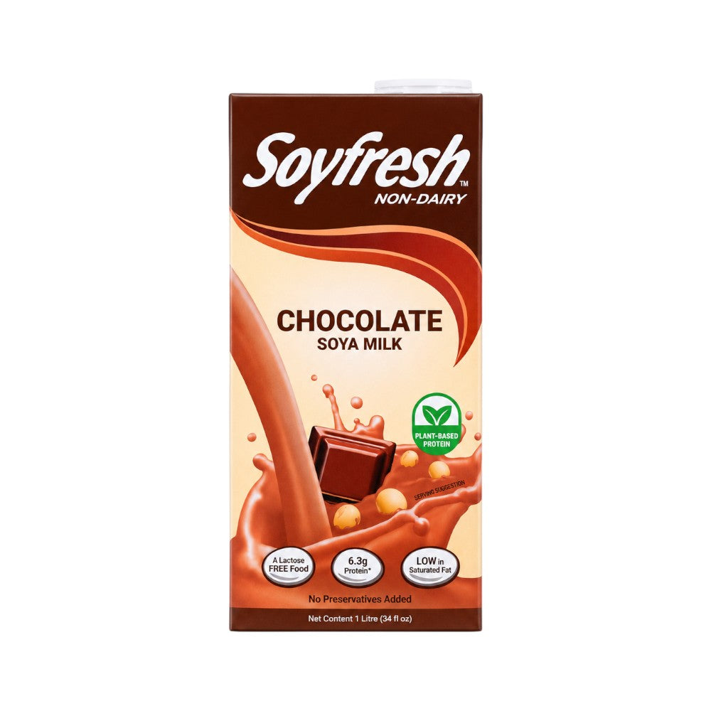 SOY FRESH SOYA MILK CHOCOLATE 1 LTR Default Title - MamasJan GroceryFoods