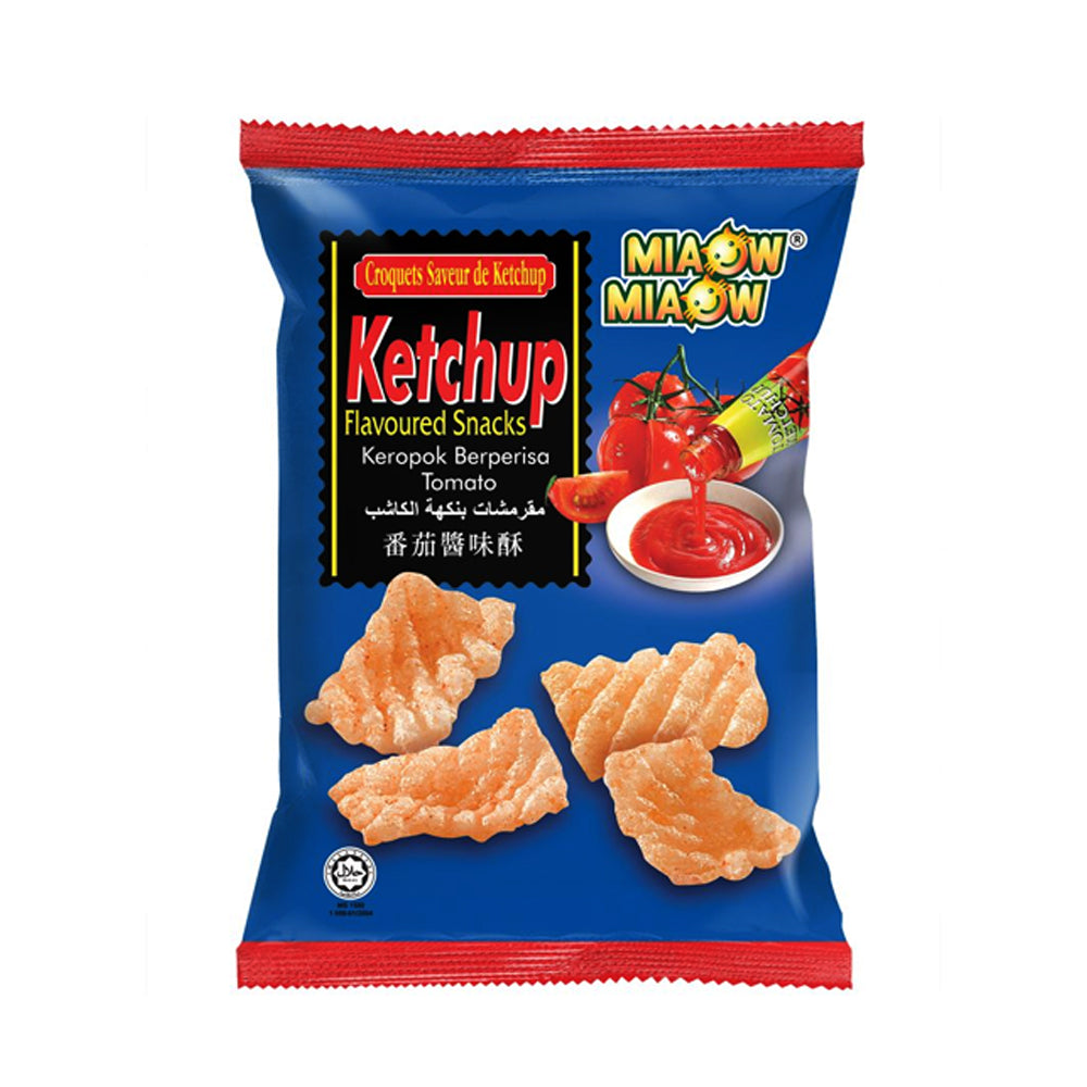 MIAOW MIAOW CHIPS KETCHUP 60 GM Default Title - MamasJan GroceryFoods
