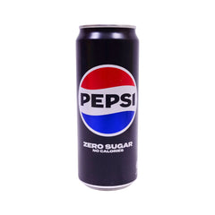 PEPSI BLACK ZERO SUGAR CAN 320ML Default Title - MamasJan Grocery Food