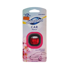 JOHNSONS CAR PEACH PERFUMED 4 ML Default Title - MamasJan Grocery Nonfood