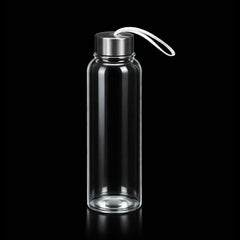 WATER BOTTLE GLASS ZAM ZAM 280 ML 7903 Default Title - MamasJan Crockery