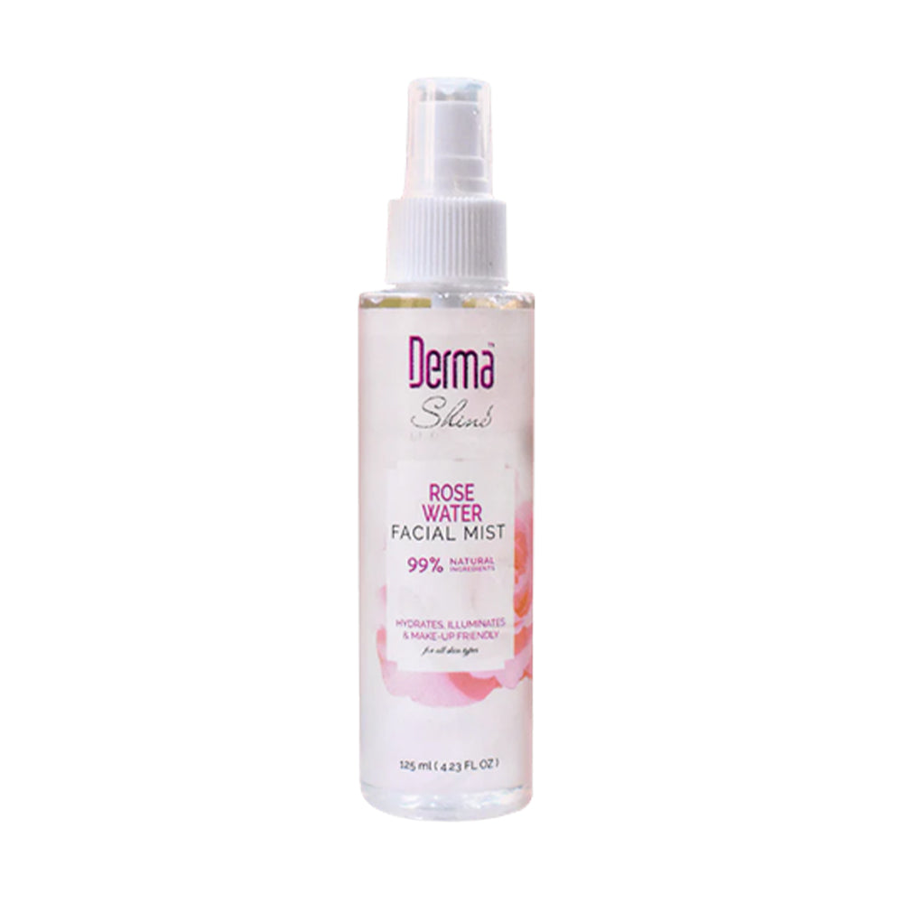 DERMA SHINE ROSE WATER FACIAL MIST 125 ML Default Title - MamasJan skincare