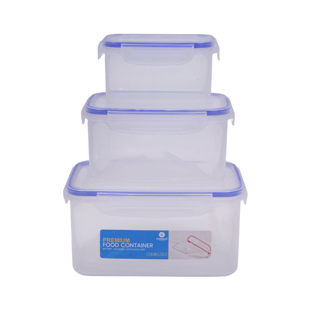 HOUSE & CO FOOD CONTAINER SET (775 1700 3100 ML) Default Title - MamasJan Crockery