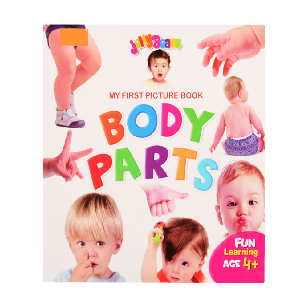 1596 JB MY FIRST BODY PARTS PICTURE BOOK A.M Default Title - MamasJan Toys