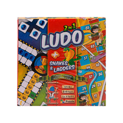 7051 LUDO GAME 2IN1 Default Title - MamasJan Toys