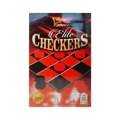 7302 ELITE CHECKER GAME 2 IN 1 Default Title - MamasJan Toys