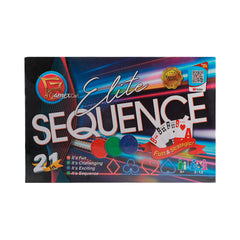 7402 GAMEXCART ELITE SEQUENCE BOARD GAME 2IN1 Default Title - MamasJan Toys
