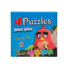 8509 GAMEXCART 4 PUZZLE ANGRY BIRD Default Title - MamasJan Toys