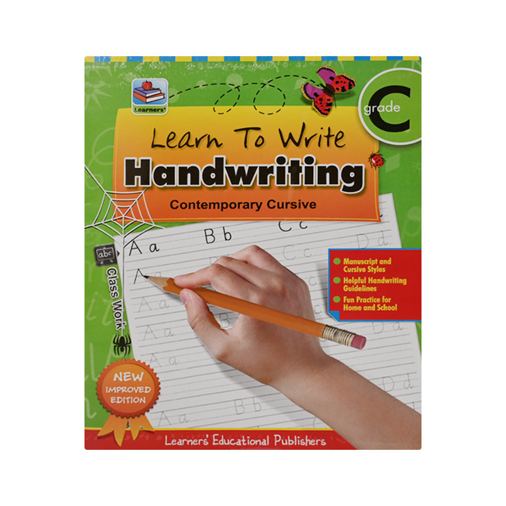 2159 LEARN TO WRITE HANDWRITING BOOK Default Title - MamasJan Toys