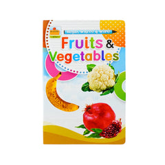 2004 MY FIRST STEP FRUIT & VEGETABLE BOOK Default Title - MamasJan Toys