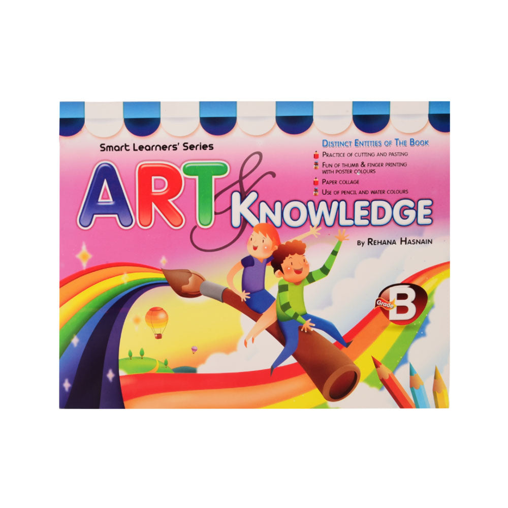 2341 SMART LEARNERS ART KNOWLEDGE BOOK GRADE B Default Title - MamasJan Toys