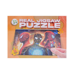 8904 JR.LEARNERS REAL JIGSAW PUZZLE SPIDERMAN 12PC Default Title - MamasJan Toys