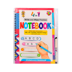 9101 MR.ART MAGIC 4IN1 WHITE BOARD NOTE BOOK Default Title - MamasJan Toys