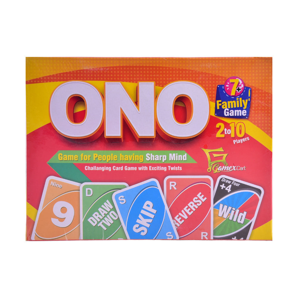 9901 GAMEXCART ONO CARD GAME Default Title - MamasJan Toys