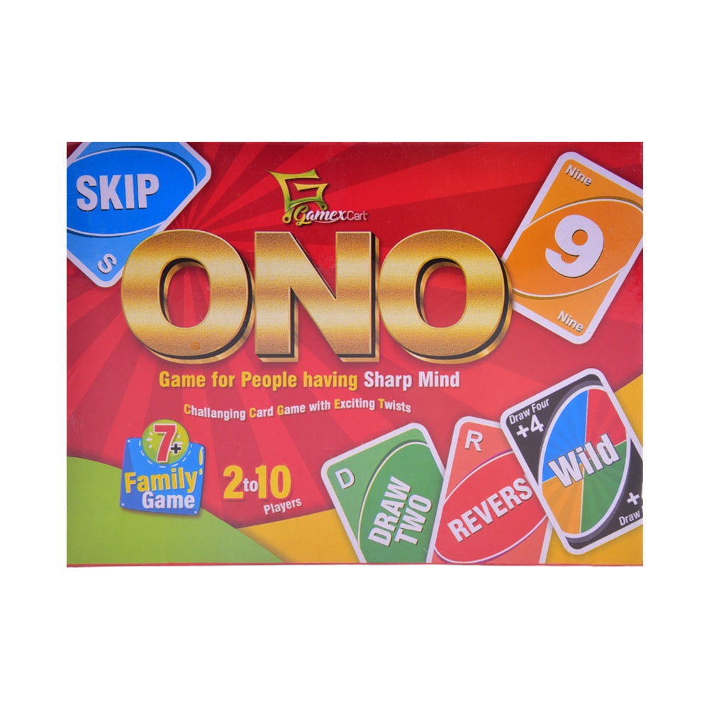 9902 GAMEXCART ONO CARD GAME Default Title - MamasJan Toys