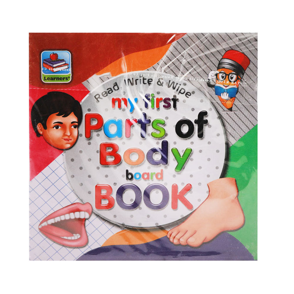 2095 LEARNERS MY FIRST BOARD BOOK PARTS OF BODY Default Title - MamasJan Toys