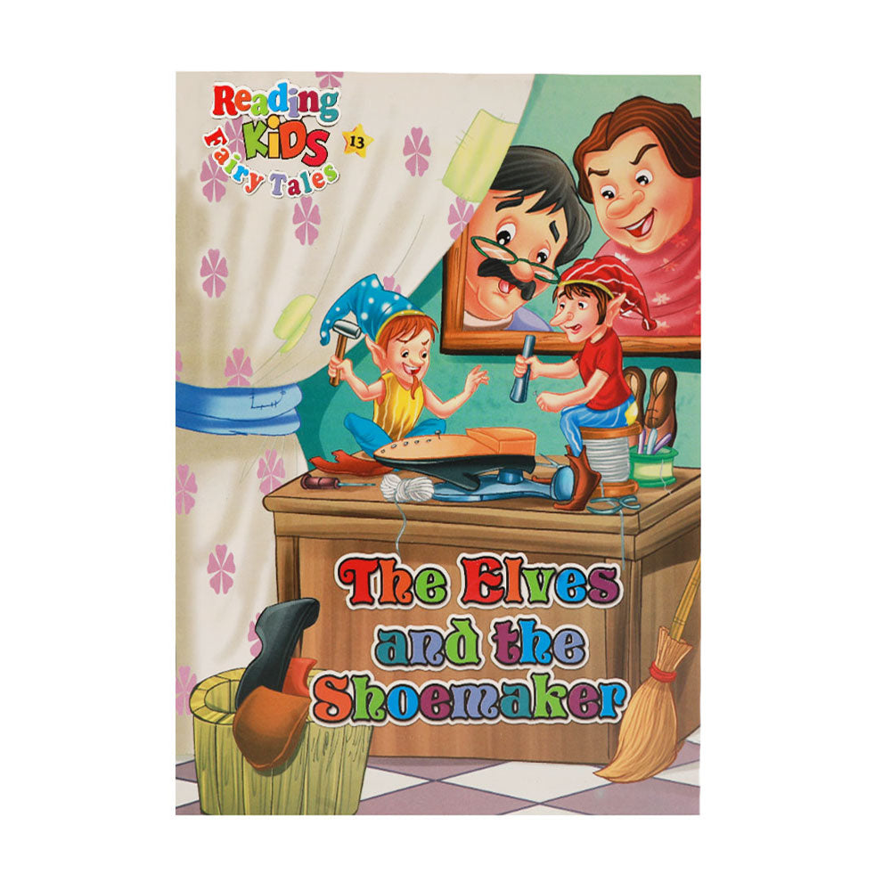 2601-E13 READING KIDS STORY BOOK THE ELVES & THE SHOEMAKER Default Title - MamasJan Toys