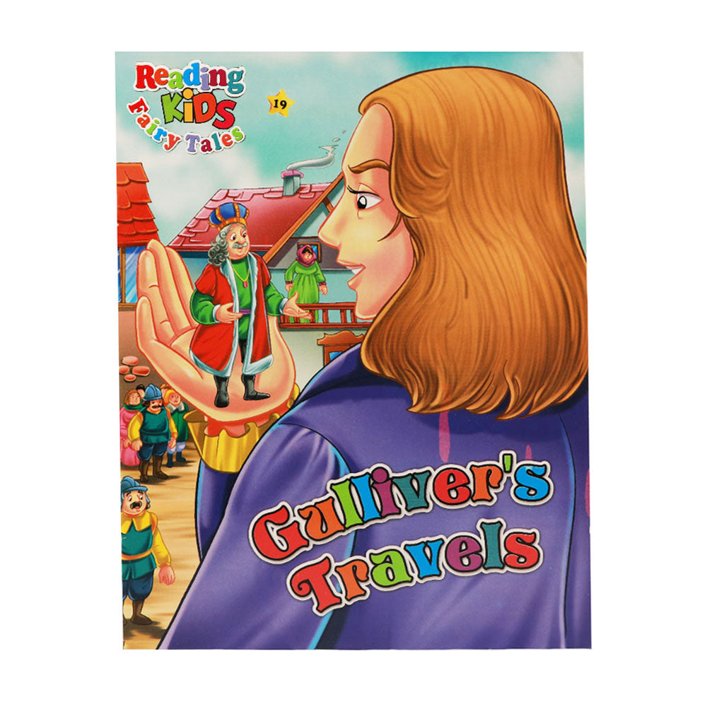 2601-E19 READING KIDS STORY BOOK GULLIVERS TRAVEL Default Title - MamasJan Toys