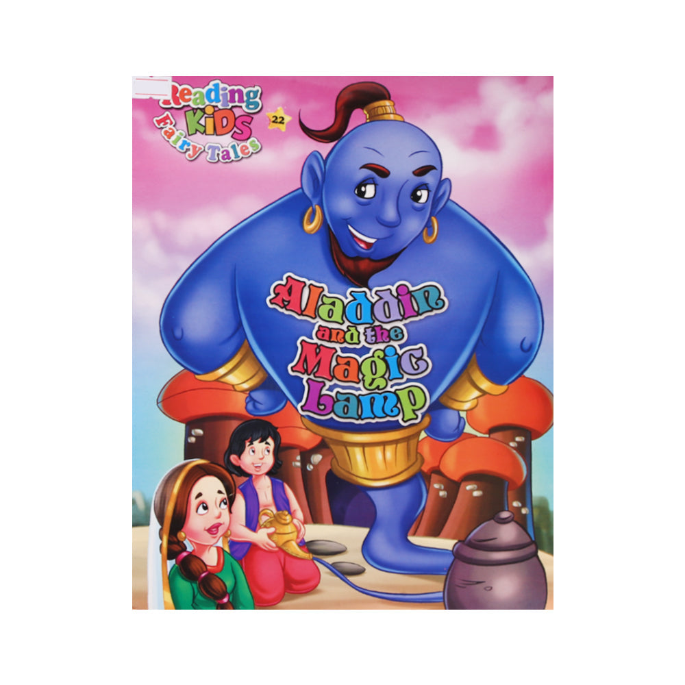 2601-E22 READING KIDS STORY BOOK ALADIN & THE MAGIC LAMP Default Title - MamasJan Toys