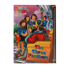 2602-E35 READING KIDS STORY BOOK THE THREE FEATHERS Default Title - MamasJan Toys