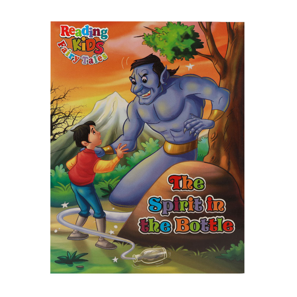 2602-E36 READING KIDS STORY BOOK THE SPIRIT IN THE BOTTLE Default Title - MamasJan Toys