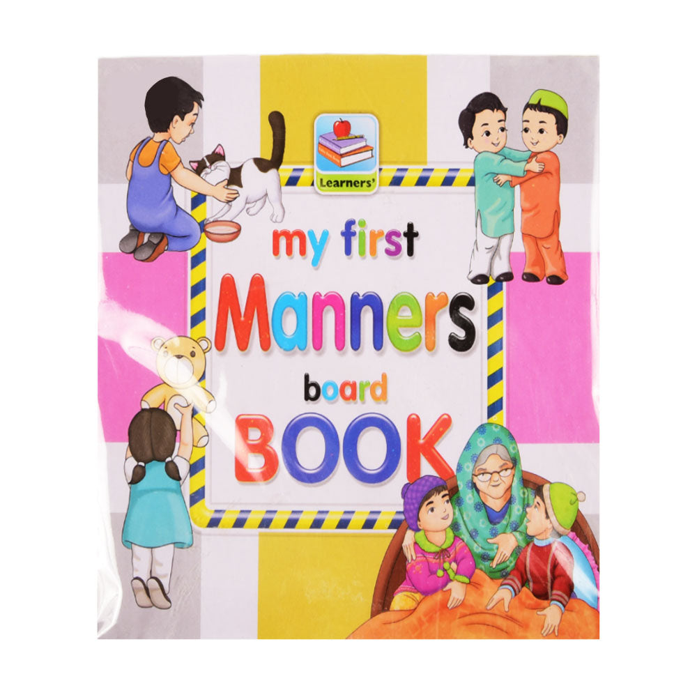 2107 LEARNERS MY FIRST BOARD BOOK MANNERS Default Title - MamasJan Toys