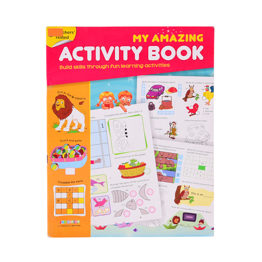 1974 MY AMAZING ACTIVITY BOOK A.M Default Title - MamasJan Toys
