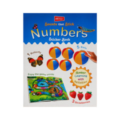 1984 NUMBERS STICKER & LEARNING BOOK A.M Default Title - MamasJan Toys