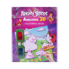 6931 ANGRY BIRD 3D COLORING BOOK A.M Default Title - MamasJan Toys