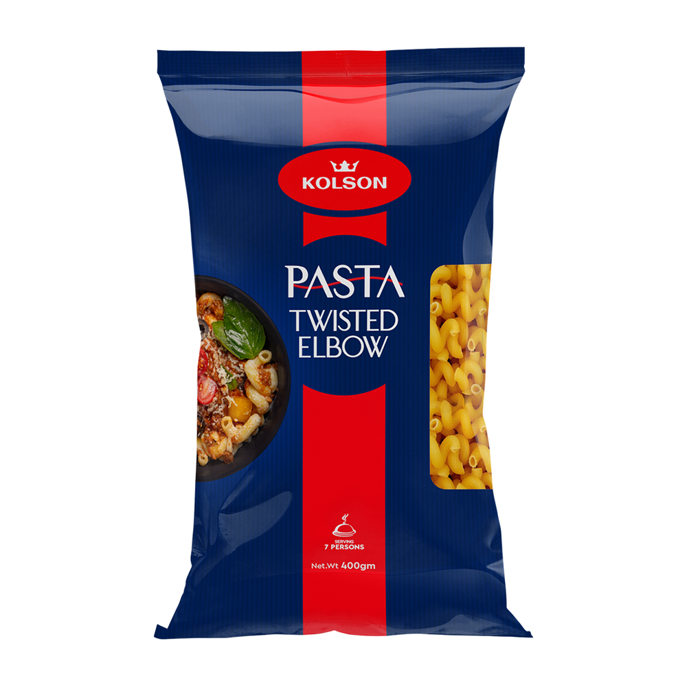 KOLSON MACARONI TWISTED ELBOW 400 GM Default Title - MamasJan Grocery