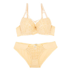 BELLEZA PUSH UP BRA SET A2114 SKIN / 40B - MamasJan Lingerie