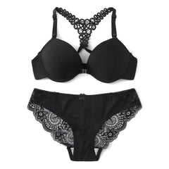 BELLEZA FRONT OPEN PADDED BRA SET A2128 RED / 38-B - MamasJan Lingerie