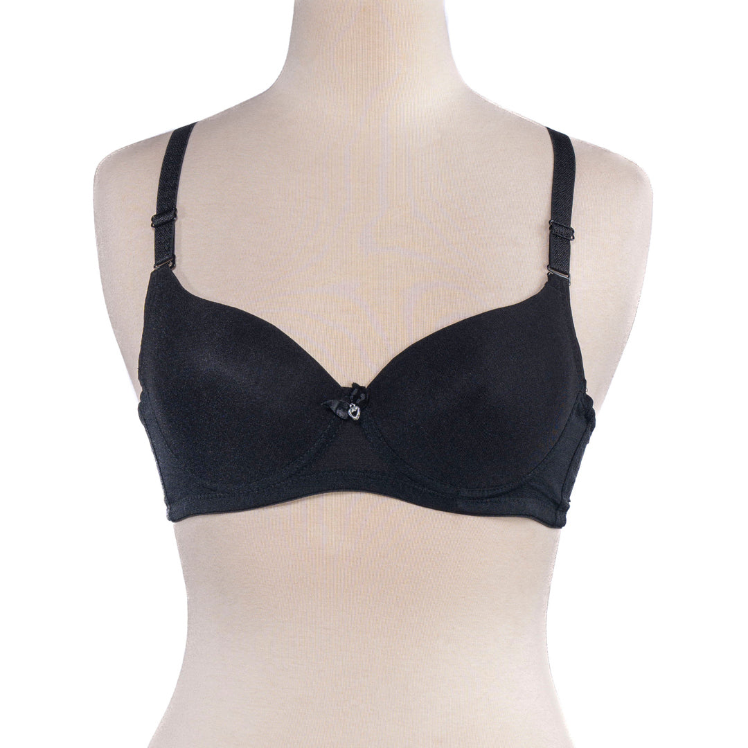 BELLEZA LIGHT PAD WIRED BRA A308 RED / 42 - MamasJan Lingerie
